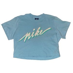 80s Vintage Dead Stock Nike Crop Top